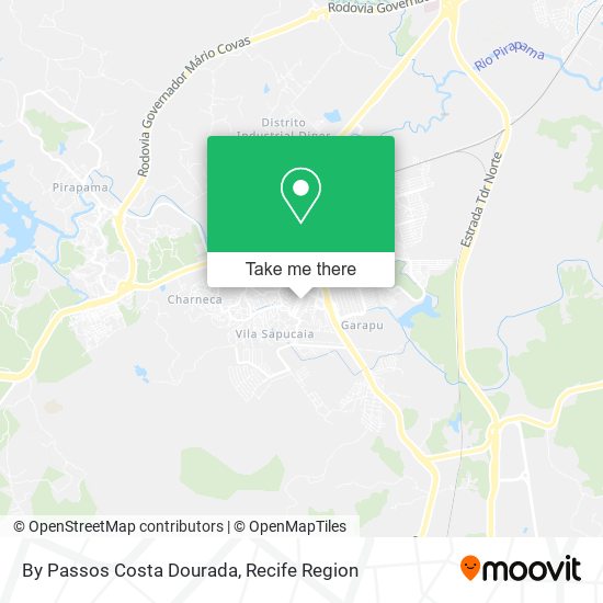 By Passos Costa Dourada map