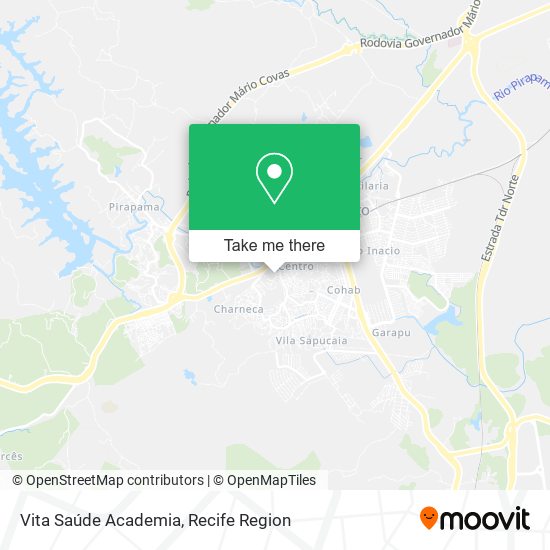 Vita Saúde Academia map