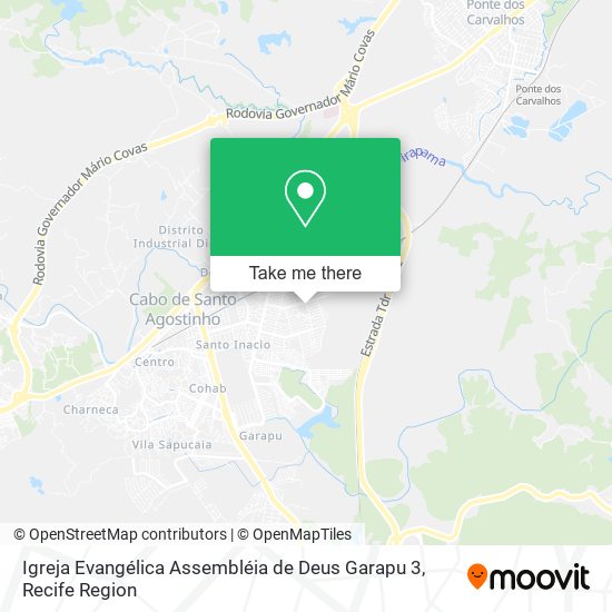 Igreja Evangélica Assembléia de Deus Garapu 3 map