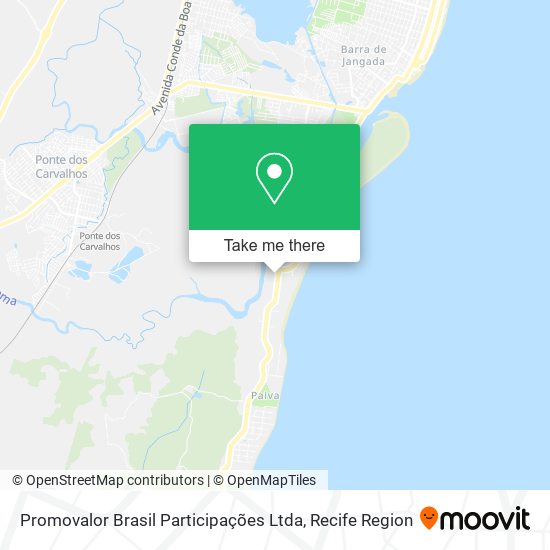 Promovalor Brasil Participações Ltda map