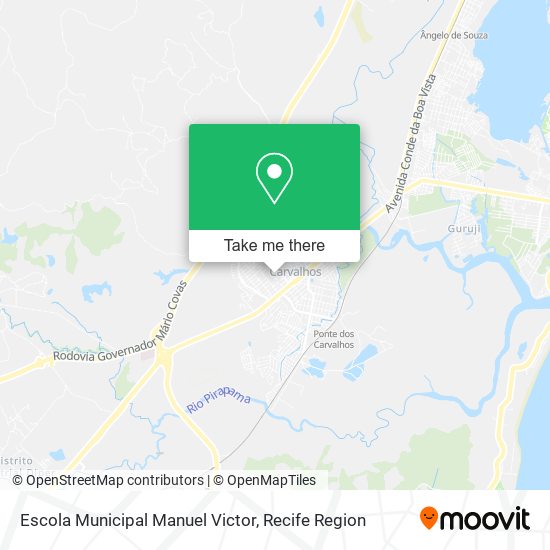 Escola Municipal Manuel Victor map