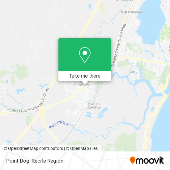 Point Dog map