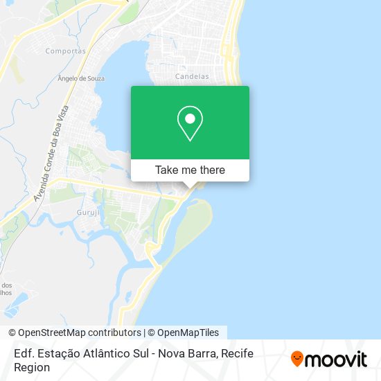 Edf. Estação Atlântico Sul - Nova Barra map
