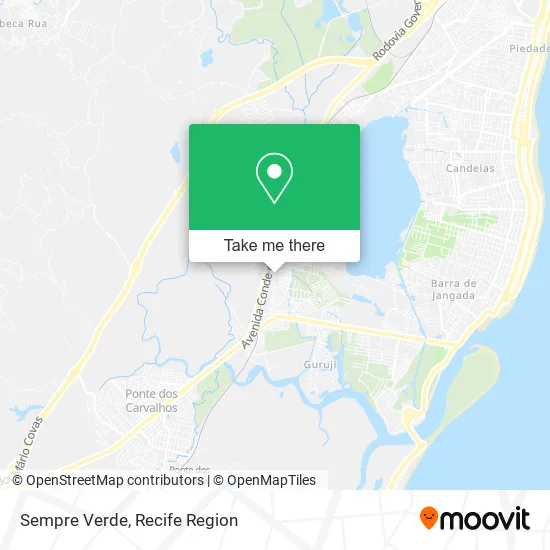 Sempre Verde map