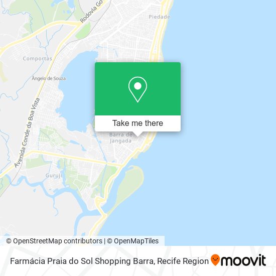 Farmácia Praia do Sol Shopping Barra map