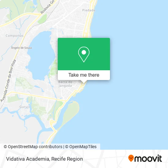 Vidativa Academia map