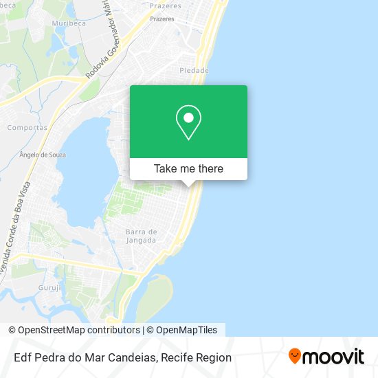 Edf Pedra do Mar Candeias map