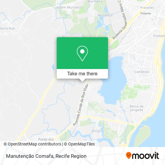 Manutenção Comafa map