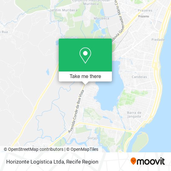 Horizonte Logística Ltda map