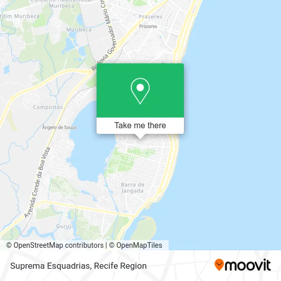 Suprema Esquadrias map