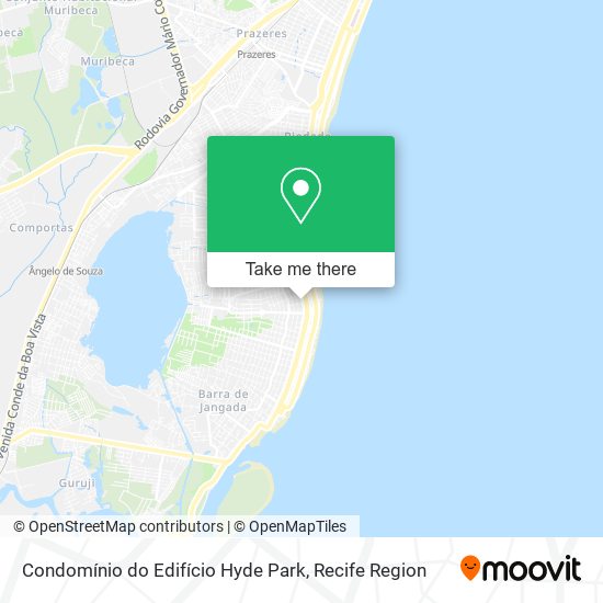 Condomínio do Edifício Hyde Park map