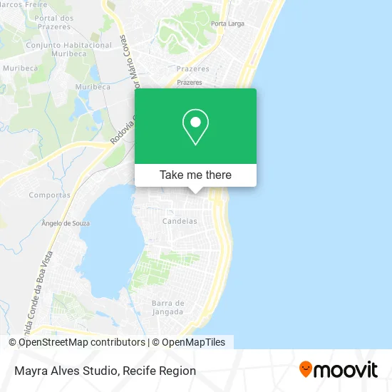 Mayra Alves Studio map