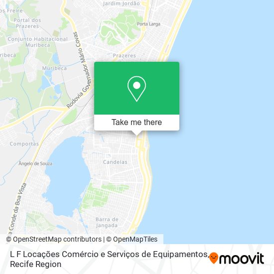 L F Locações Comércio e Serviços de Equipamentos map