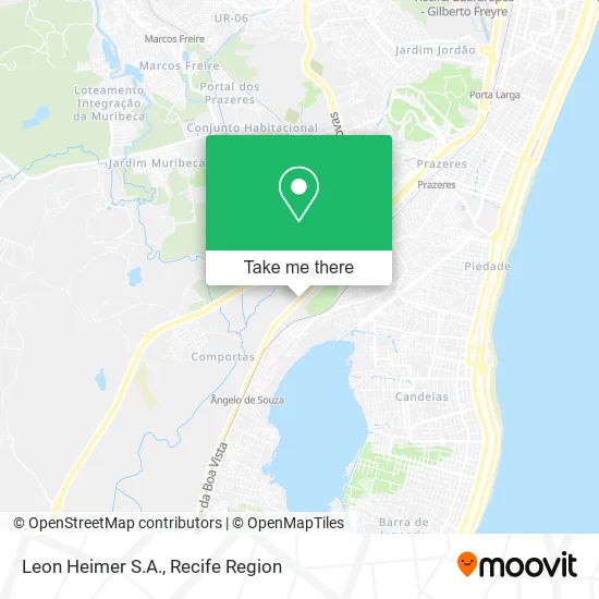 Leon Heimer S.A. map