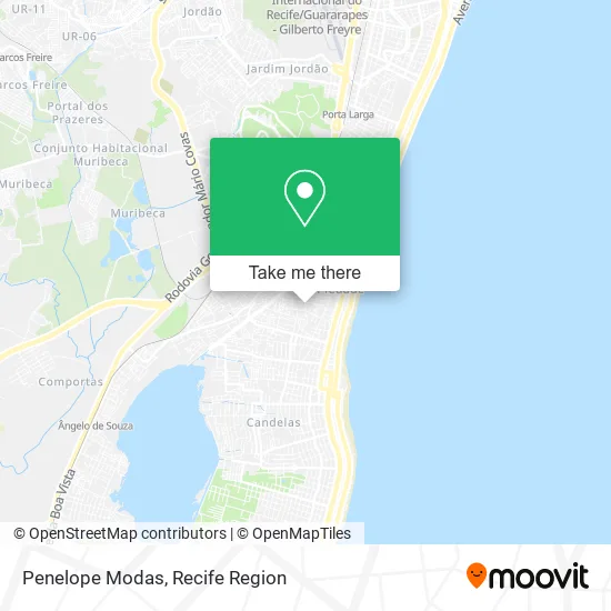 Penelope Modas map