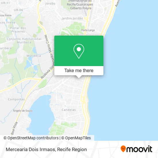 Mercearia Dois Irmaos map