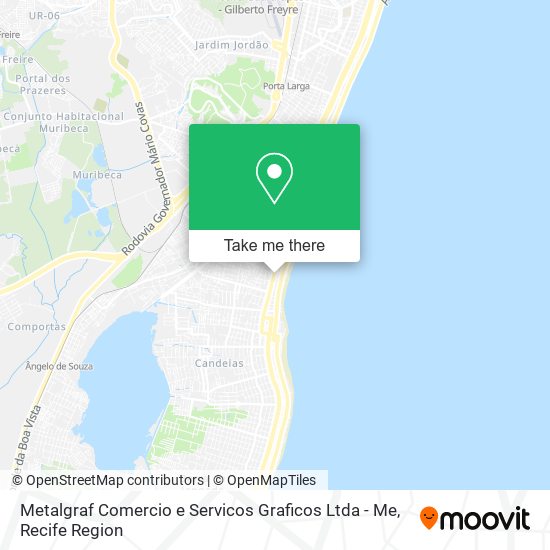 Metalgraf Comercio e Servicos Graficos Ltda - Me map