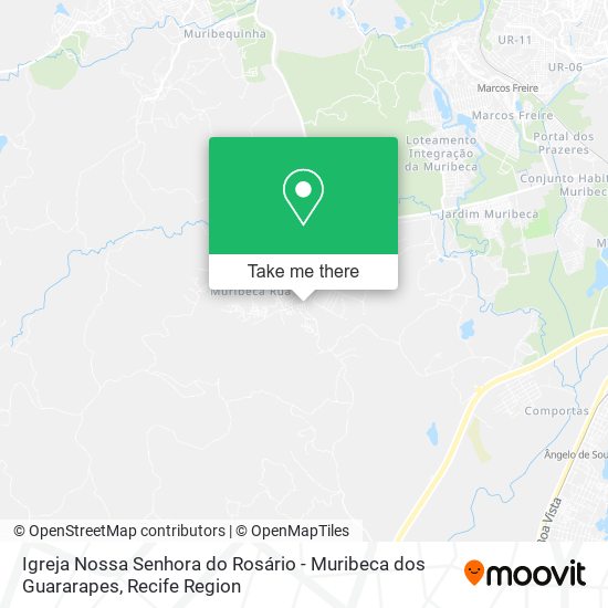 Igreja Nossa Senhora do Rosário - Muribeca dos Guararapes map