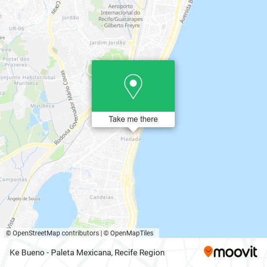Ke Bueno - Paleta Mexicana map