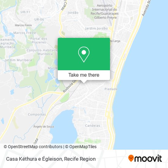 Casa Kéthura e Égleison map