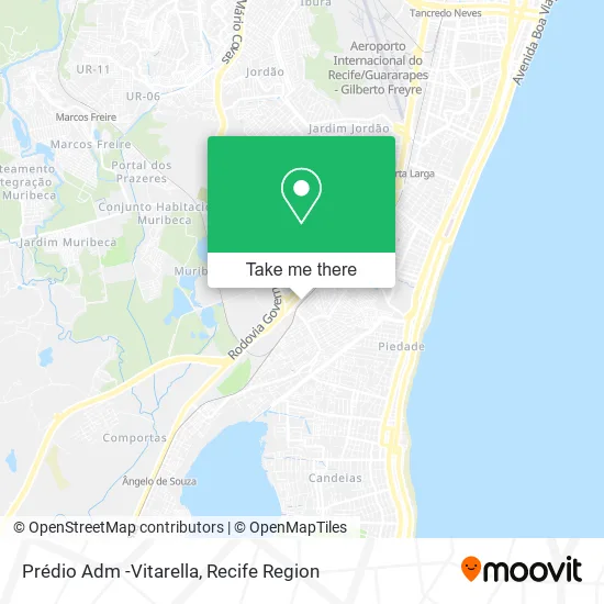 Prédio Adm -Vitarella map