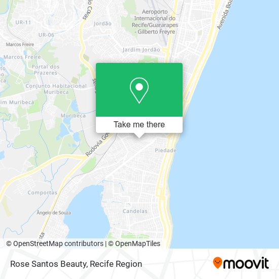 Rose Santos Beauty map