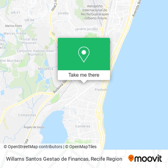 Mapa Willams Santos Gestao de Financas