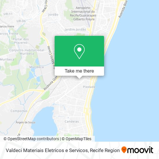 Valdeci Materiais Eletricos e Servicos map