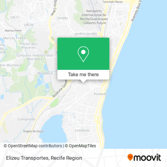 Elizeu Transportes map