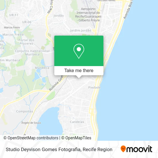 Studio Deyvison Gomes Fotografia map