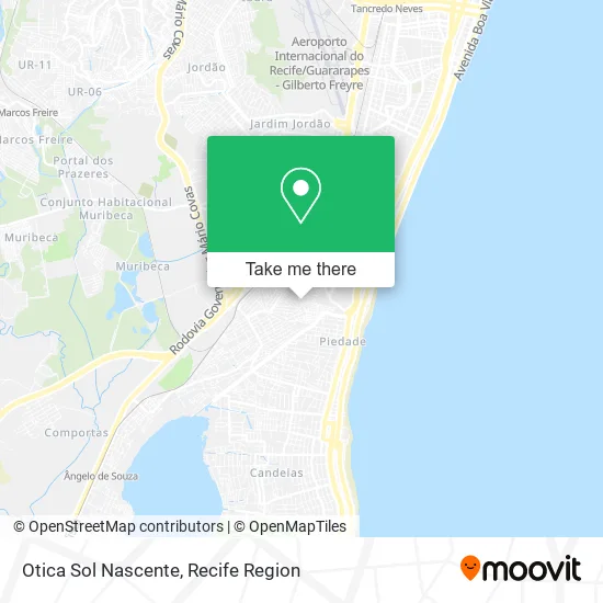 Otica Sol Nascente map