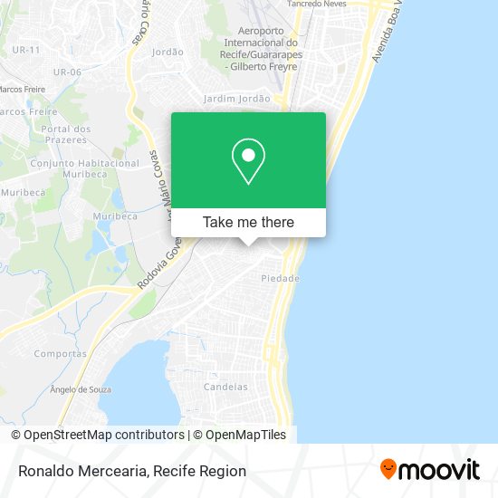 Ronaldo Mercearia map