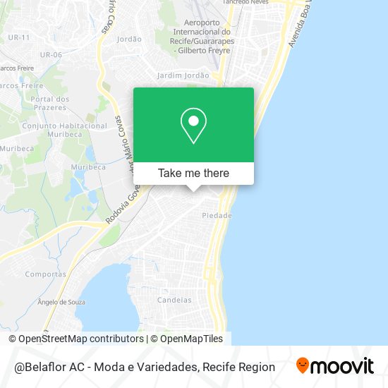 @Belaflor AC - Moda e Variedades map