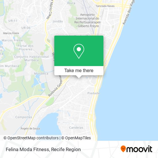 Felina Moda Fitness map