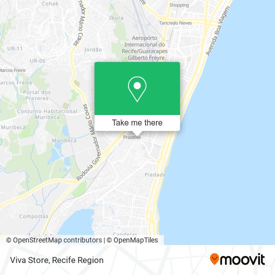 Viva Store map