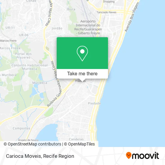 Carioca Moveis map
