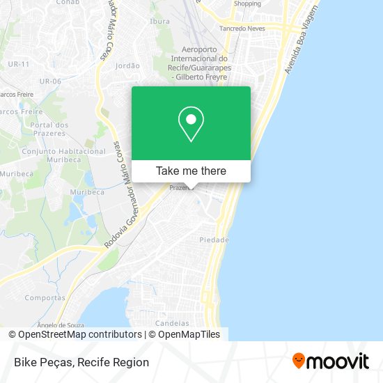 Bike Peças map