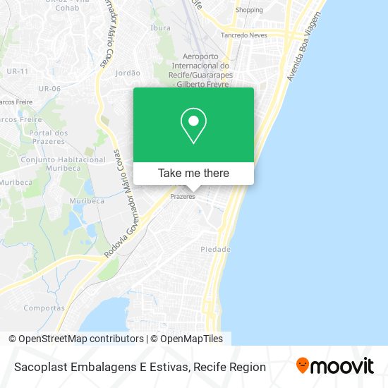 Sacoplast Embalagens E Estivas map
