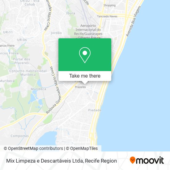 Mix Limpeza e Descartáveis Ltda map