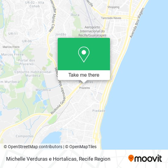 Michelle Verduras e Hortalicas map