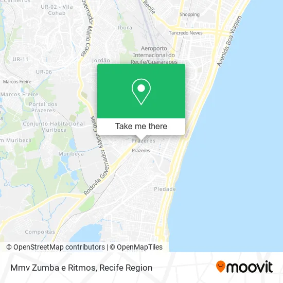 Mmv Zumba e Ritmos map