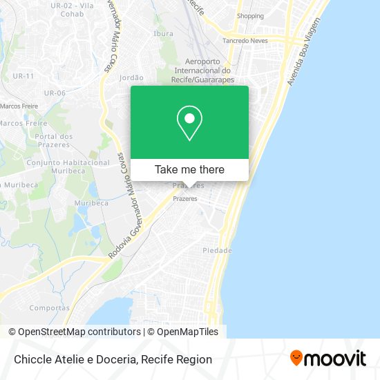 Chiccle Atelie e Doceria map