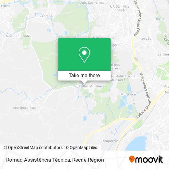 Romaq Assistência Técnica map