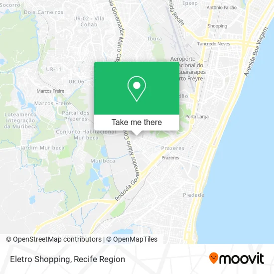 Eletro Shopping map