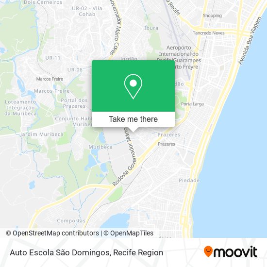 Auto Escola São Domingos map