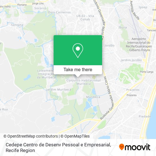 Cedepe Centro de Desenv Pessoal e Empresarial map