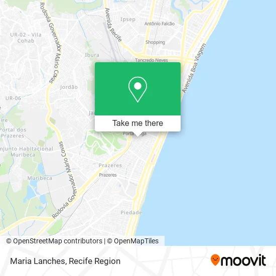 Maria Lanches map