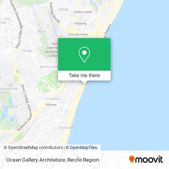 Ocean Gallery Architeture map