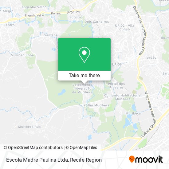 Escola Madre Paulina Ltda map