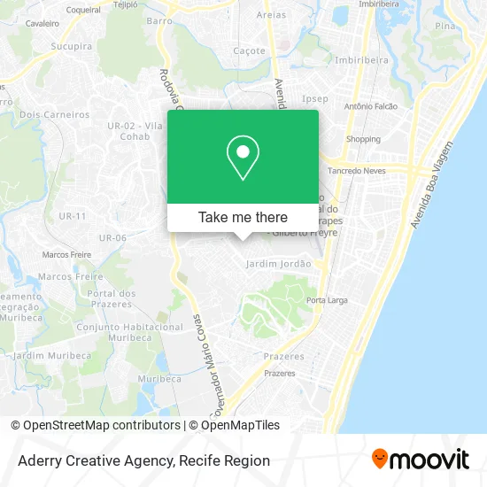 Aderry Creative Agency map
